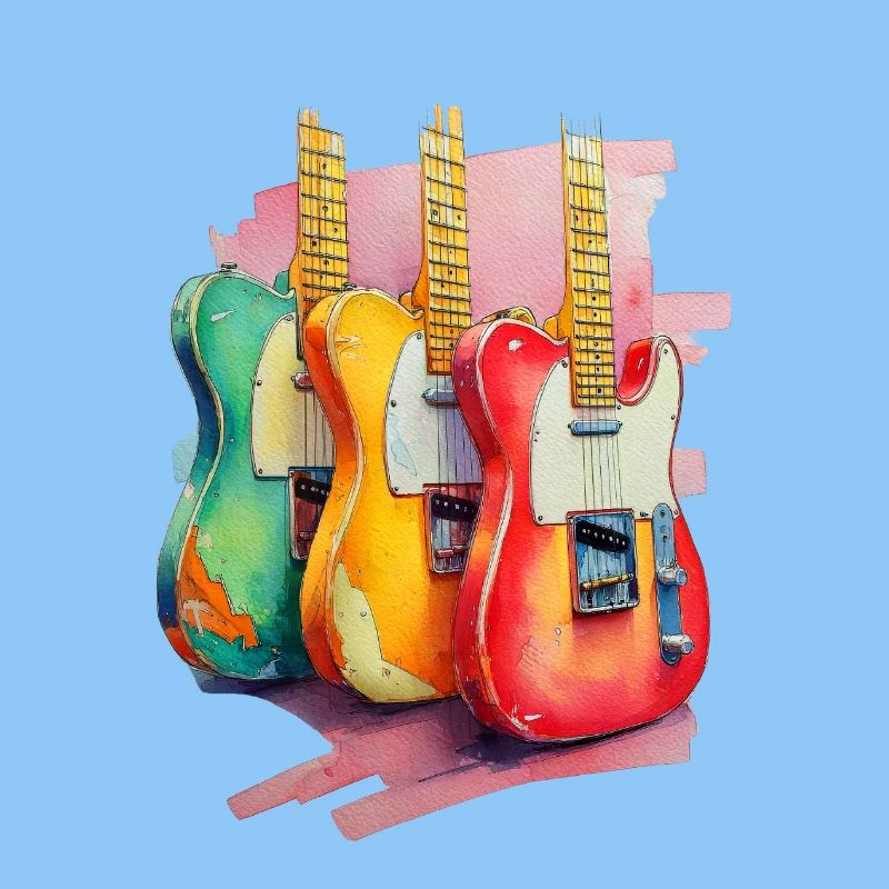 3 guitares