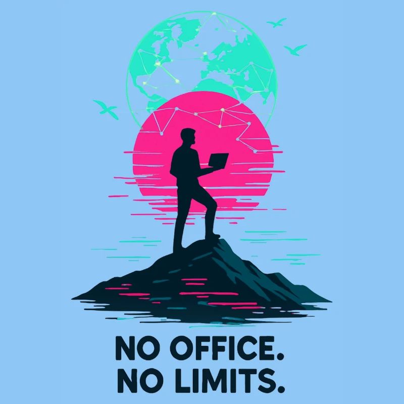 Télétravail Pas de bureau pas de limite