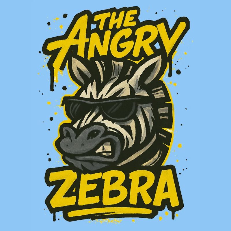 The angry zebra