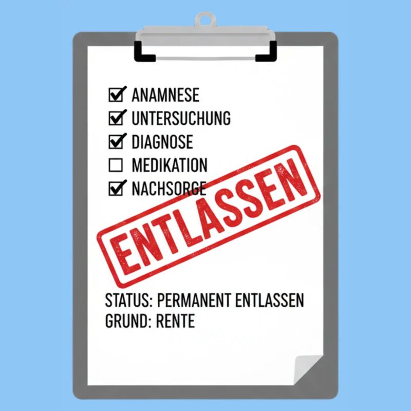 Entlassung Pflege Satire