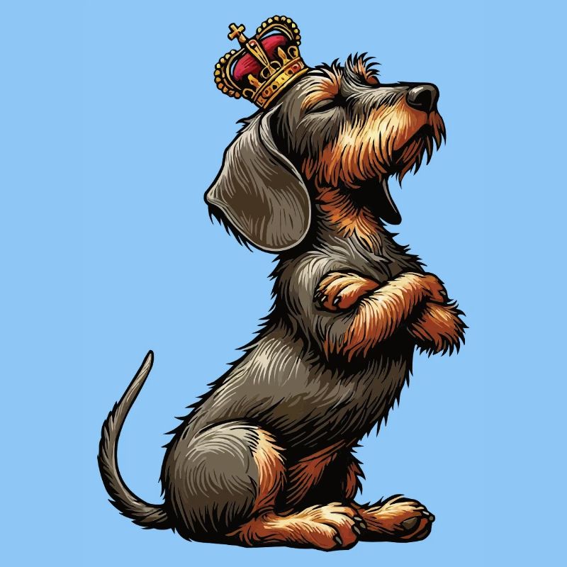 teckel teckel à poils durs propriétaire de teckel teckel