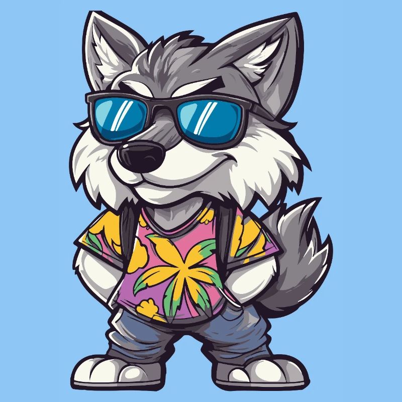Vacances de Wolf Comic