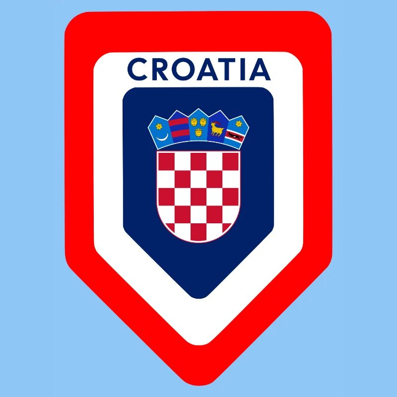Kroatisches Wappen Emblem
