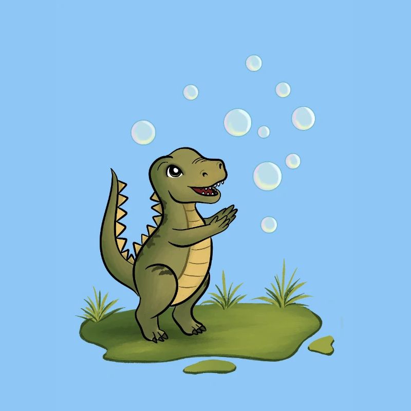 Dino bubble magic