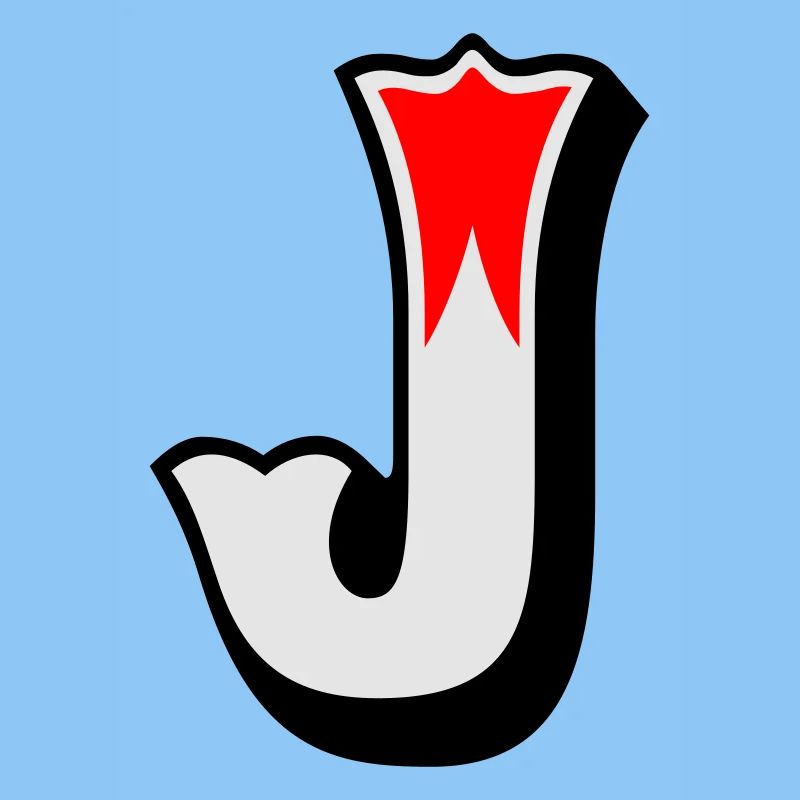 Buchstabe - J
