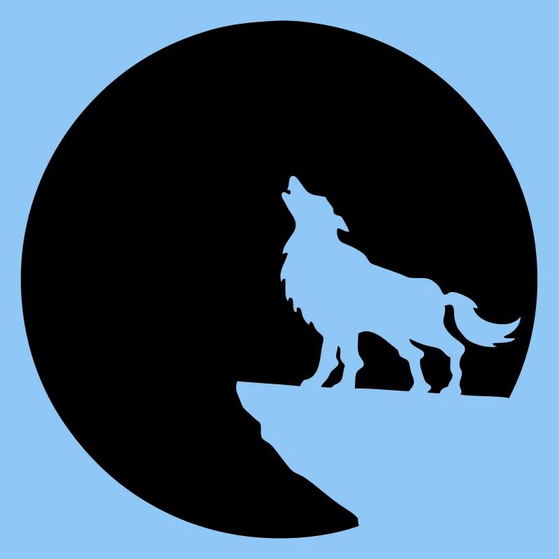 negativen Wolfmond