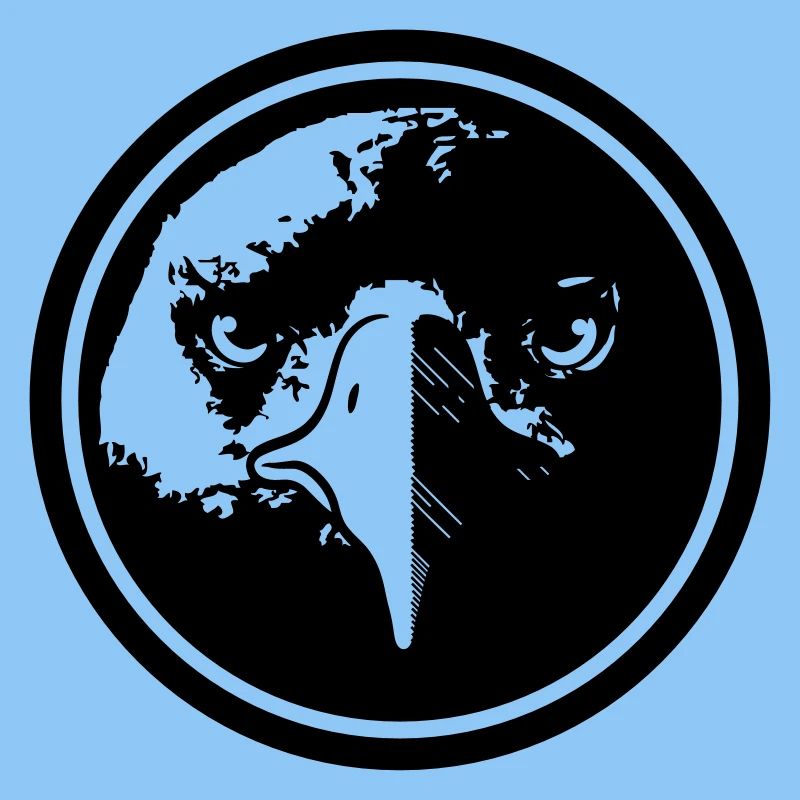 Eagle Eagle head button