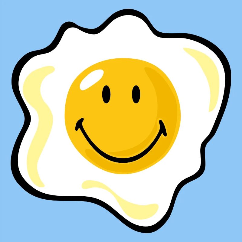 Smiley Fried Egg