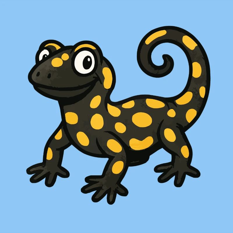 Bande dessinée Salamander Gecko