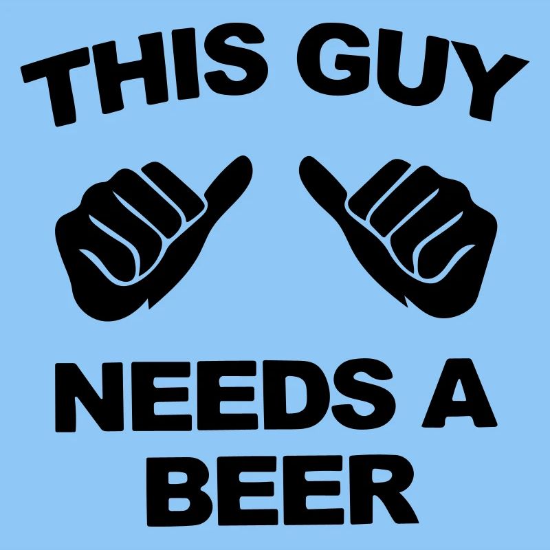 this guy needs a beer