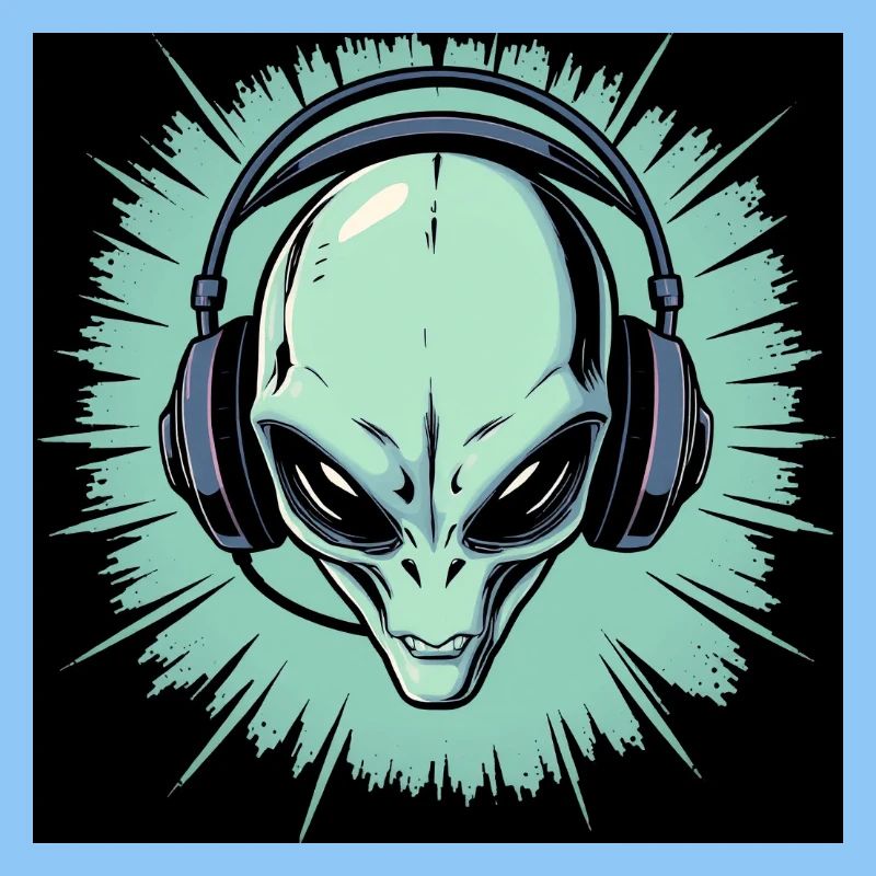 Alien-Kopfhörer