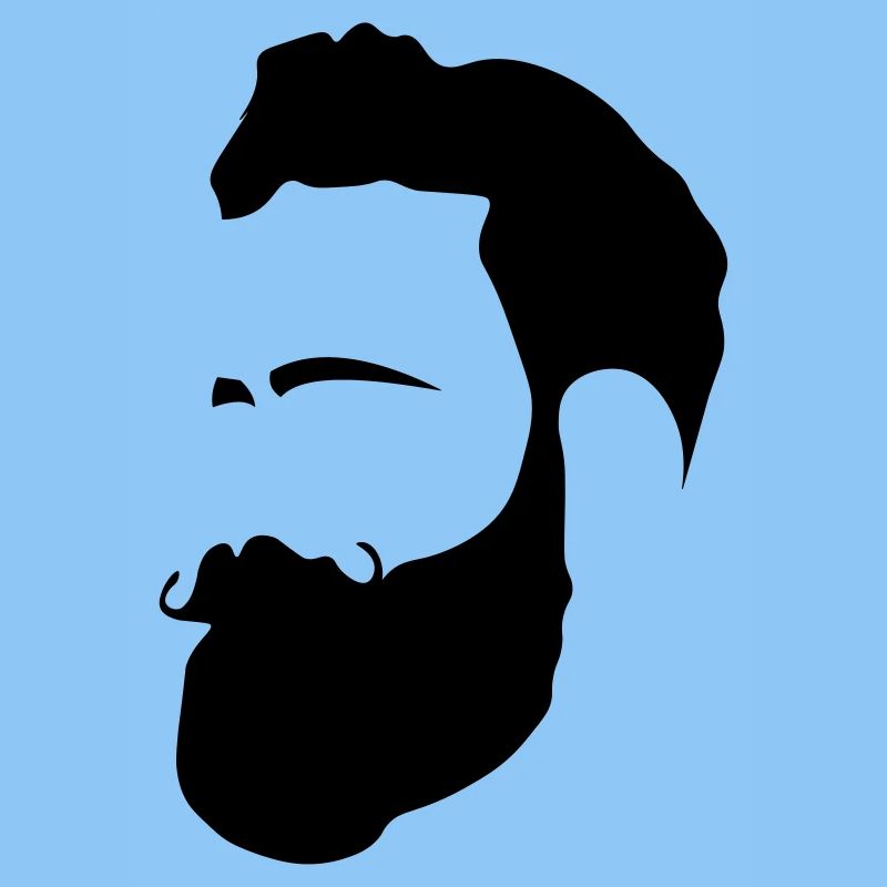 Mann mit Bart