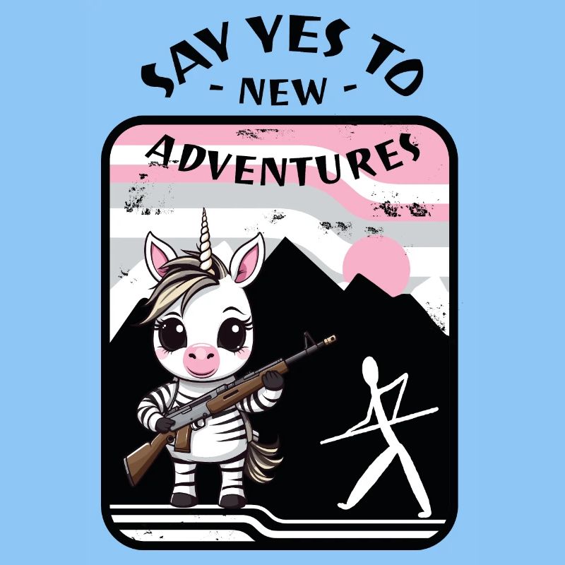 Zebra Einhorn