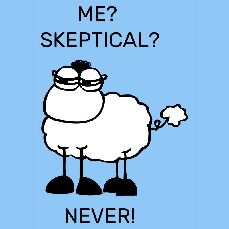 Skeptisches Schaf