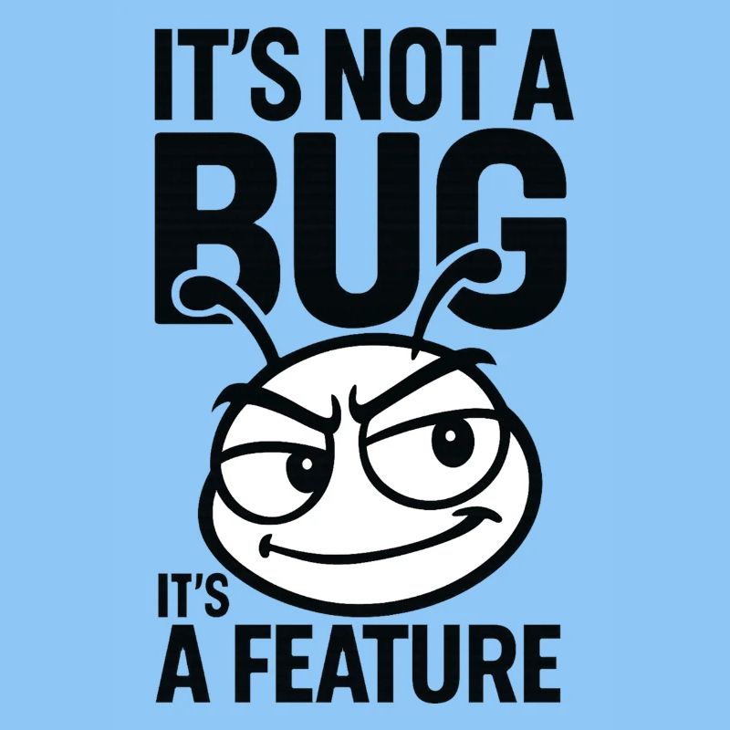 Ce n’est pas un bug, c’est une fonctionnalité parfaite pour les nerds