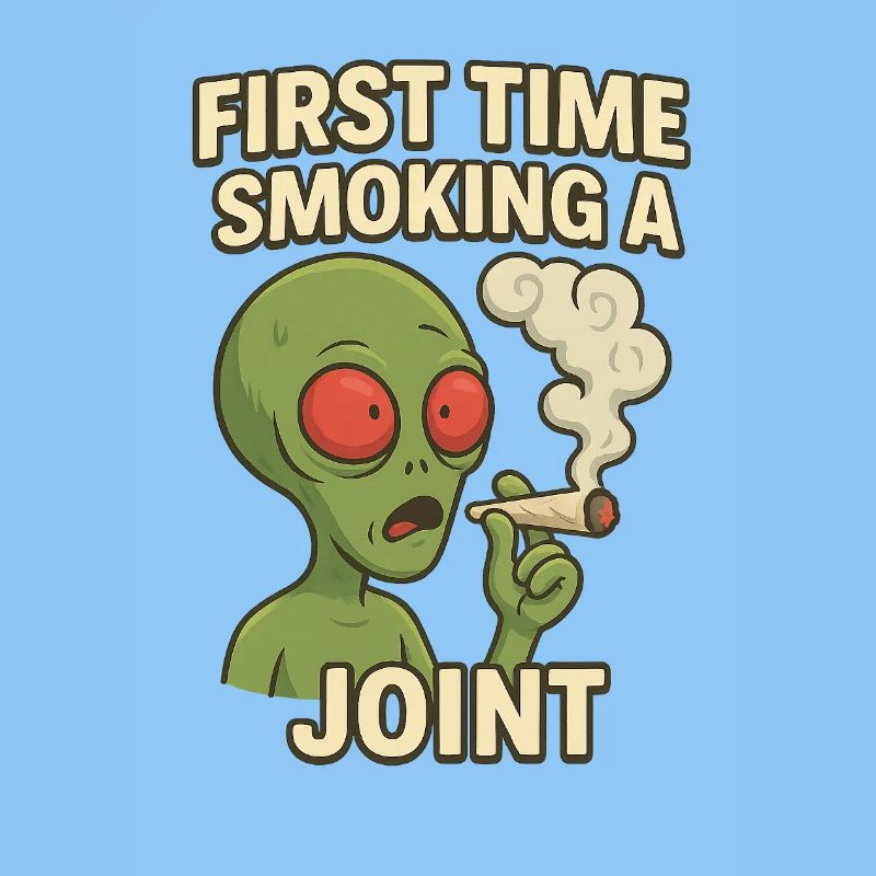 Alien First Joint Smoking