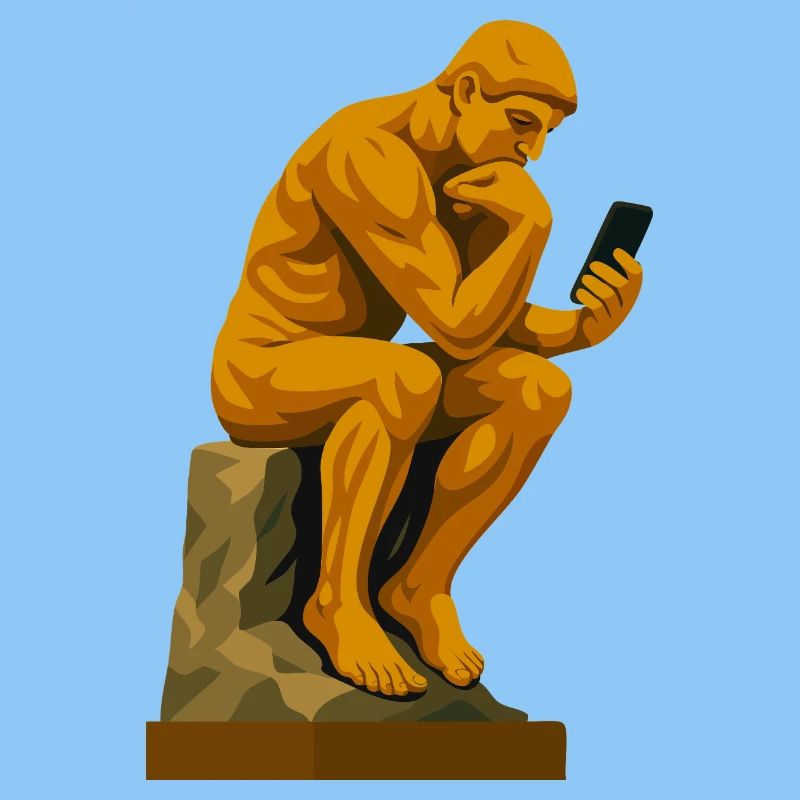 The Thinker (connected)