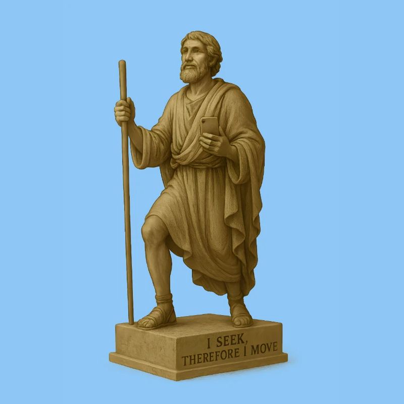 Interprétation moderne du pèlerin