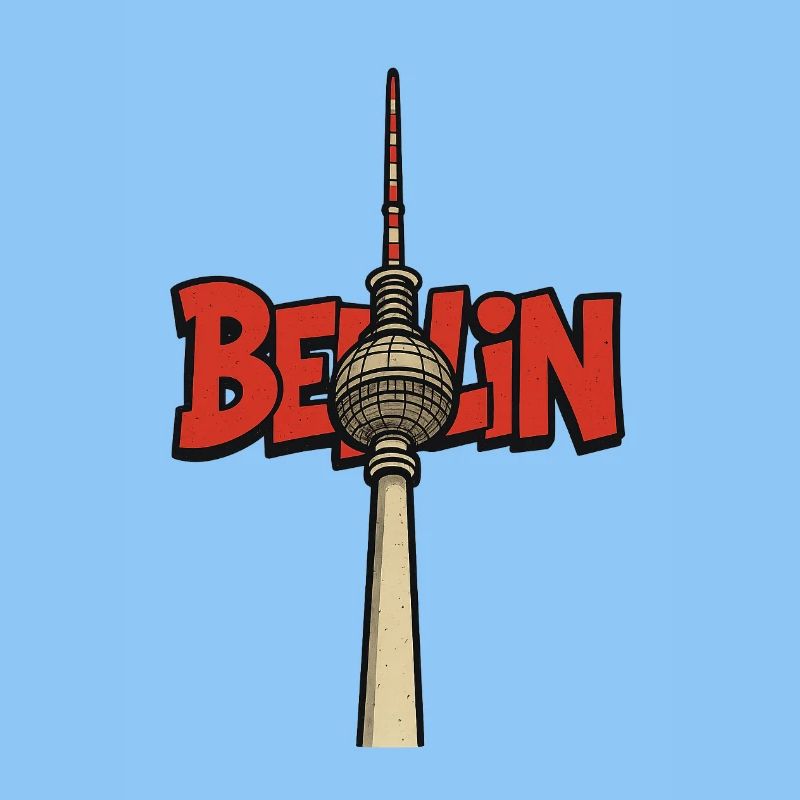 Conception de la tour de télévision de Berlin