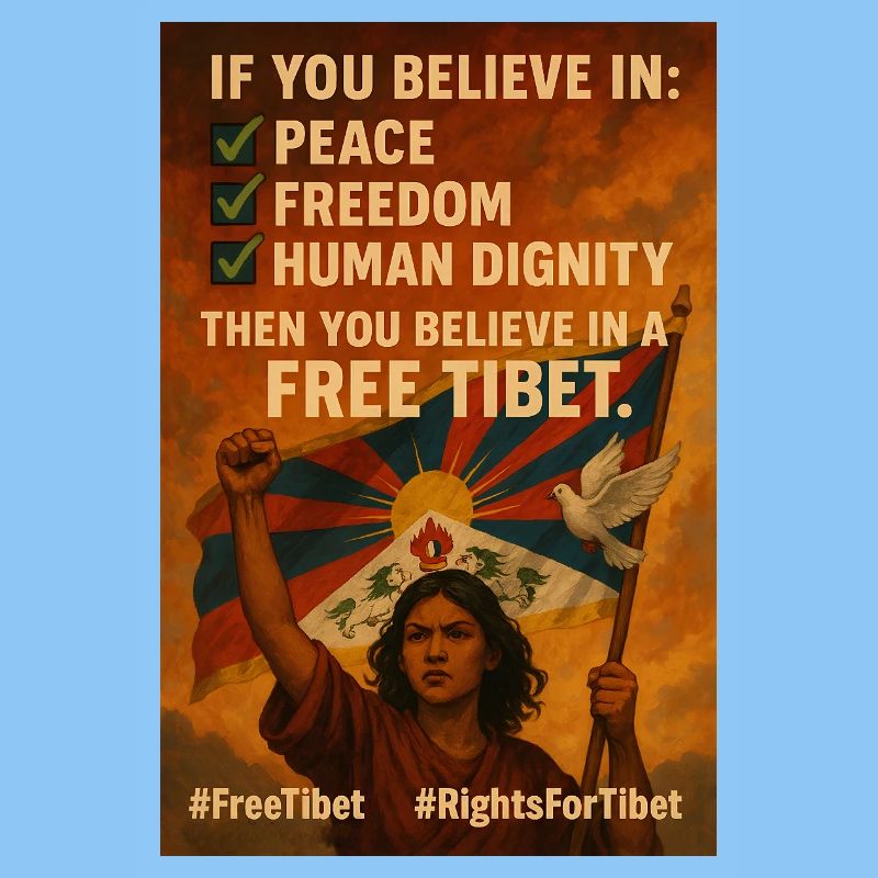 Marche du peuple tibétain pour la liberté