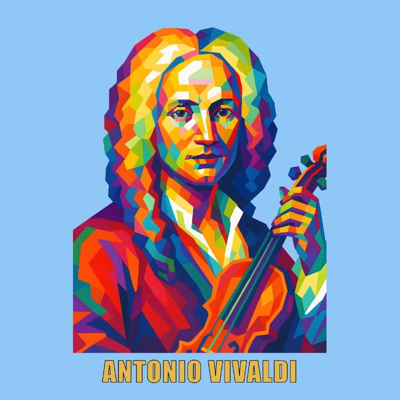 Vivaldi Portrait in Farbvielfalt