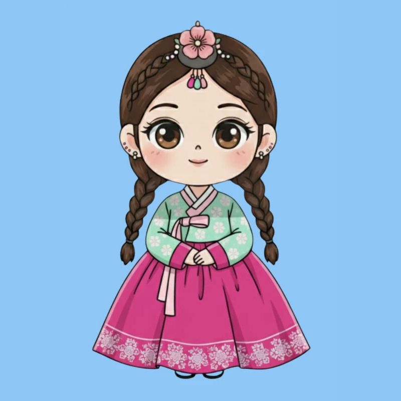 Chibi Hanbok Candy Dream Chaewon