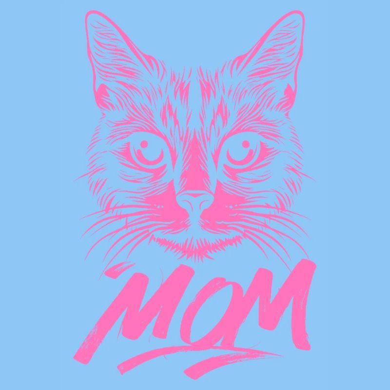 Cat-Mom-Pink-Katze-Kitten-Katzen-Cats-Katzenmutter