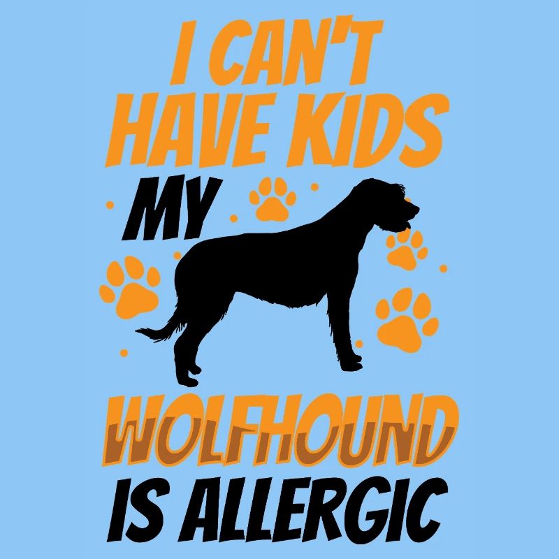 Irish Wolfhound is allergic