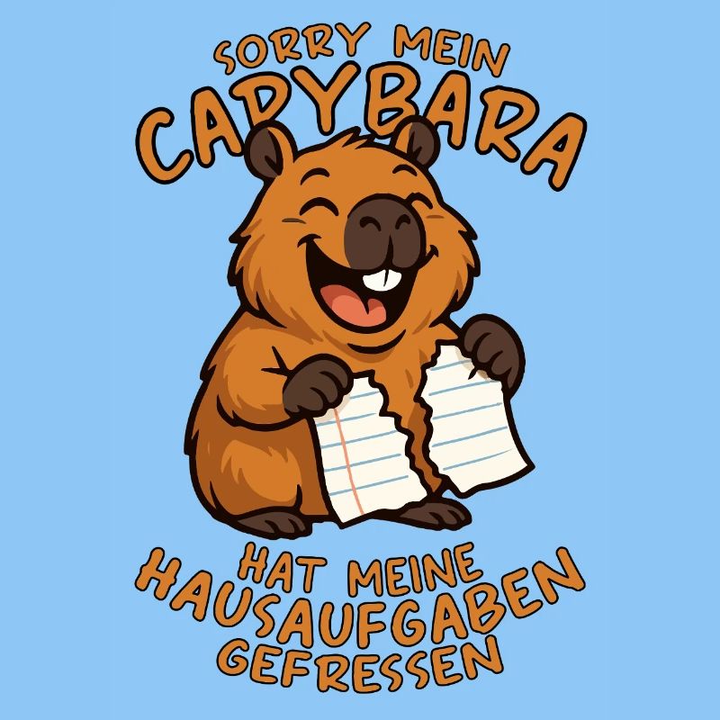 Désolé, mon capybara a mes devoirs...