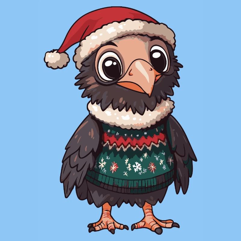 Aigle Oiseau Noël