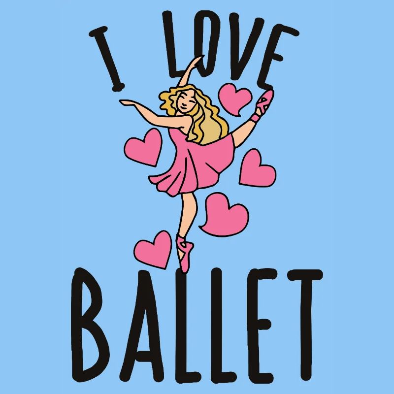 J’adore les cœurs de danseurs de ballet