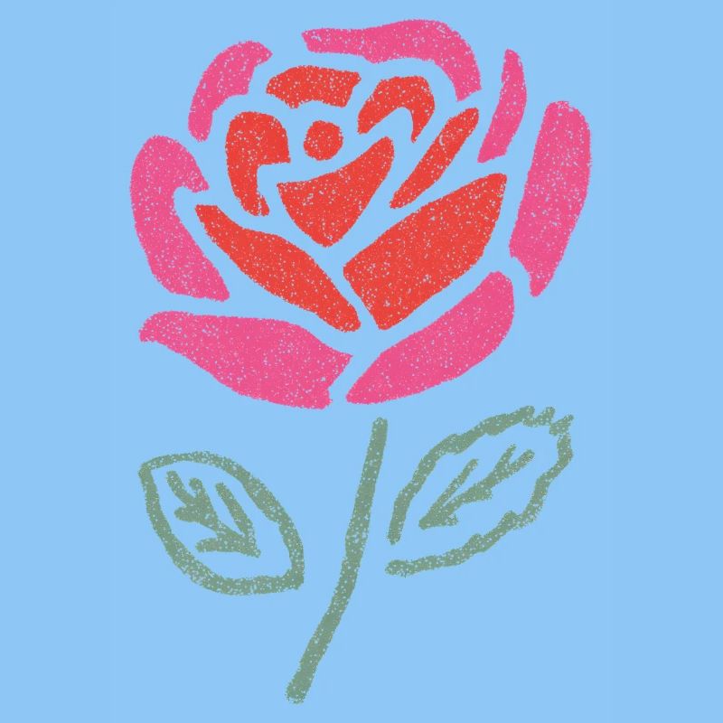 Wasserrose Farbexplosion