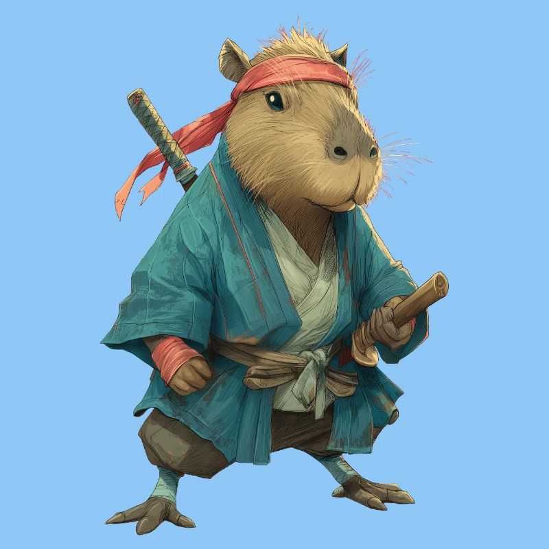 Capybara Ninja