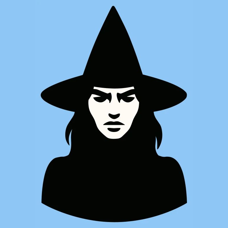 Sorcière avec chapeau