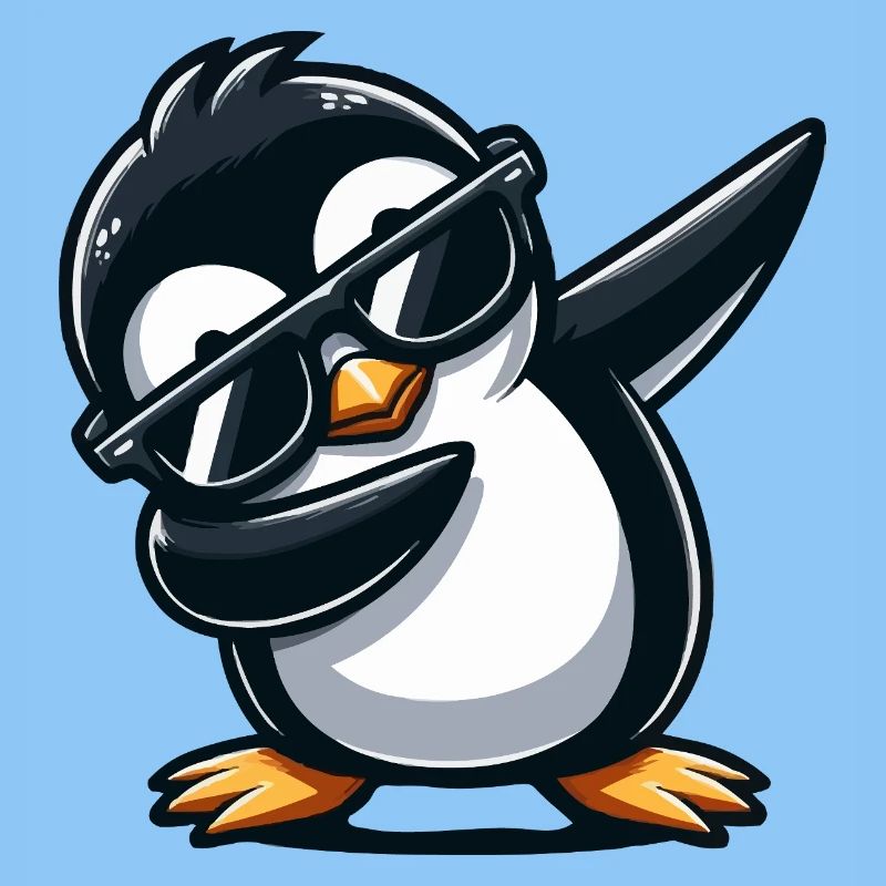 Pinguin Dabbing