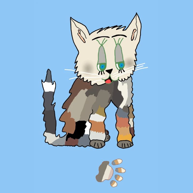 Patchwork Katze Fred Tatze