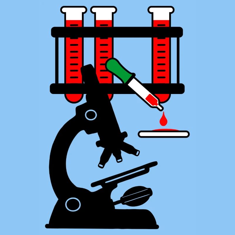 Blutspende microschoop