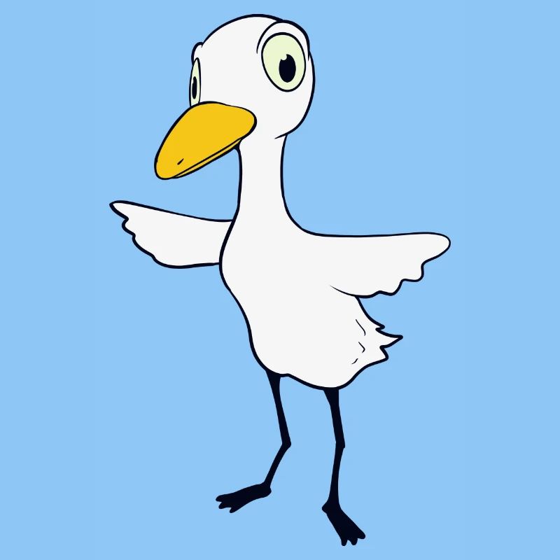 Skeptical bird