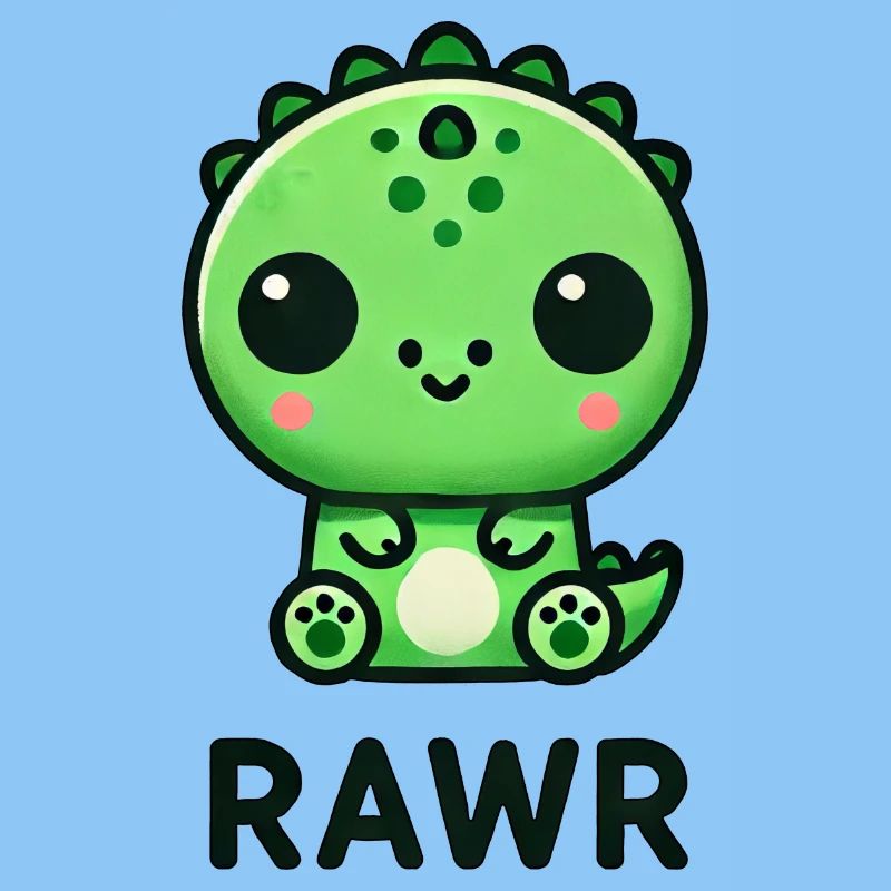 Mignon Dino T-Rex Chibi Rawr