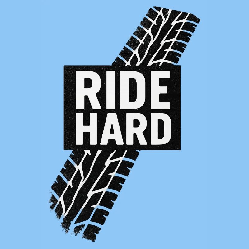 Graphique de bande de pneus durs Ride