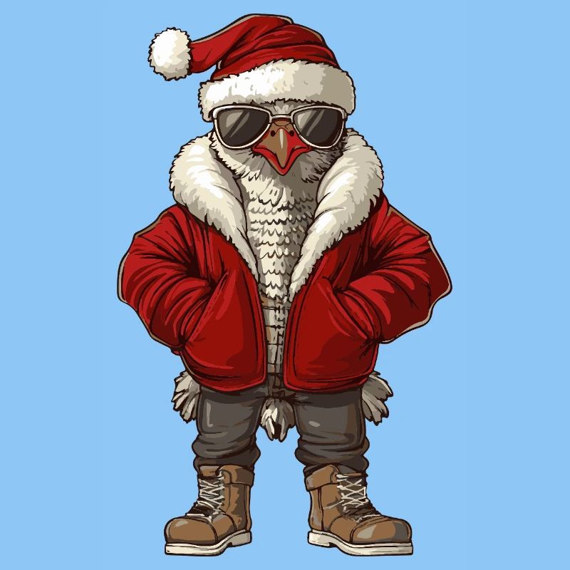 Dinde Noël Hiver