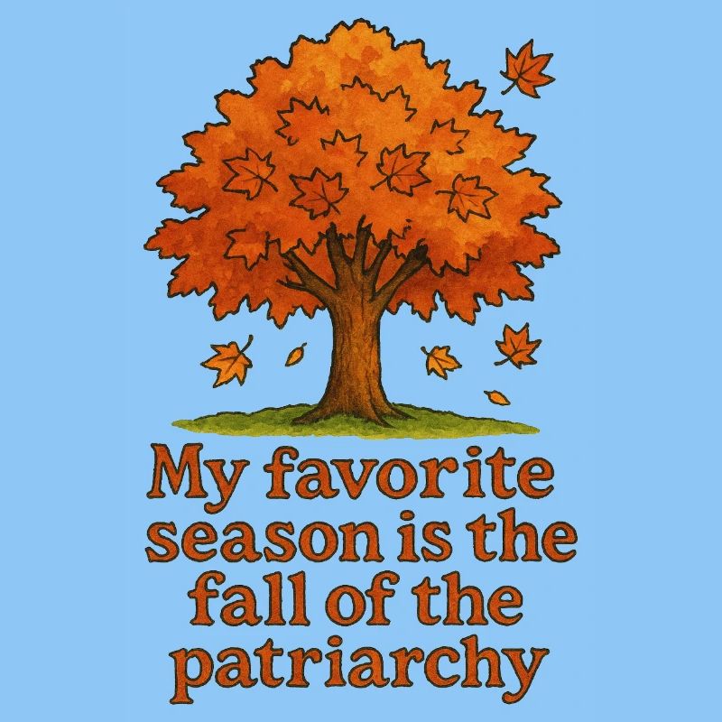 Herbstbaum: Fall des Patriarchats