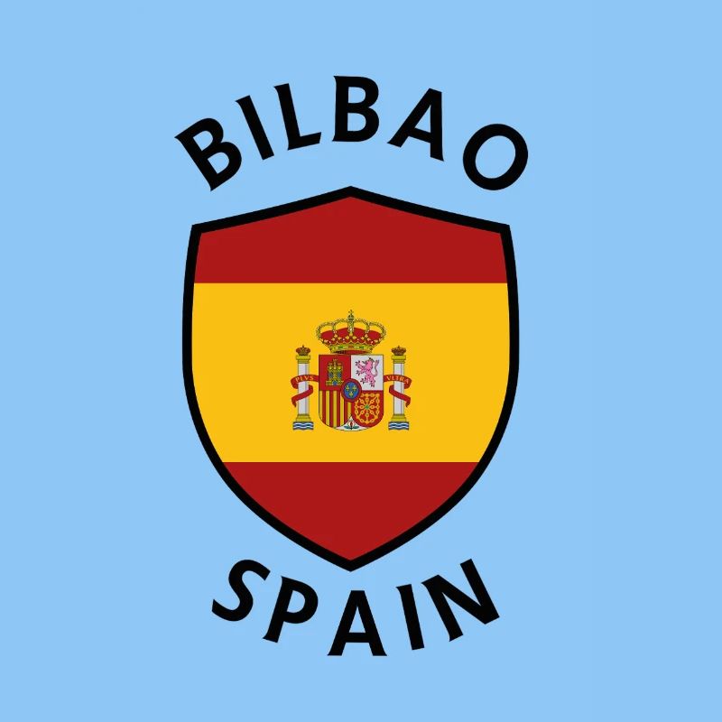 Bilbao Schild Spanien Wappen Abschlag
