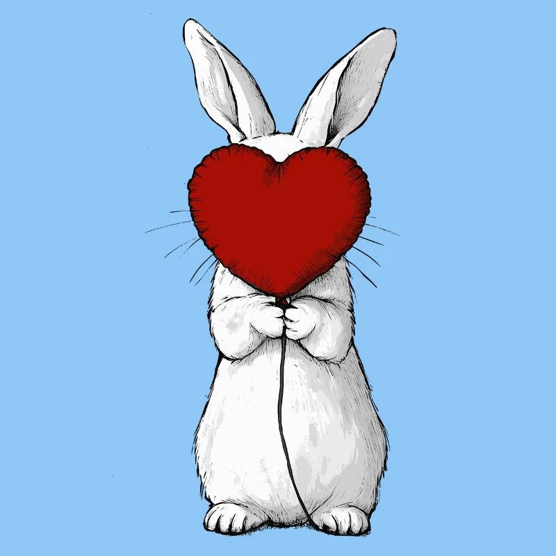 Bunny Heart Hug