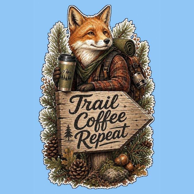 Trail Coffee Repeat Fox