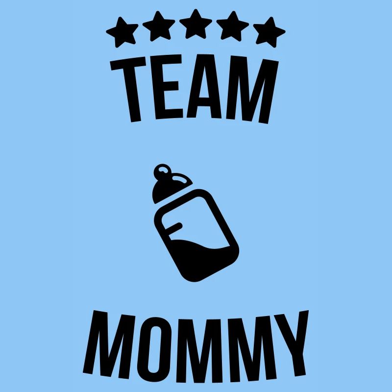 Team Mommy Mutti Mutter Fläschchen Milch