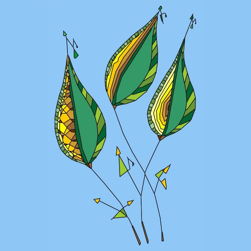 Decorative leaves
