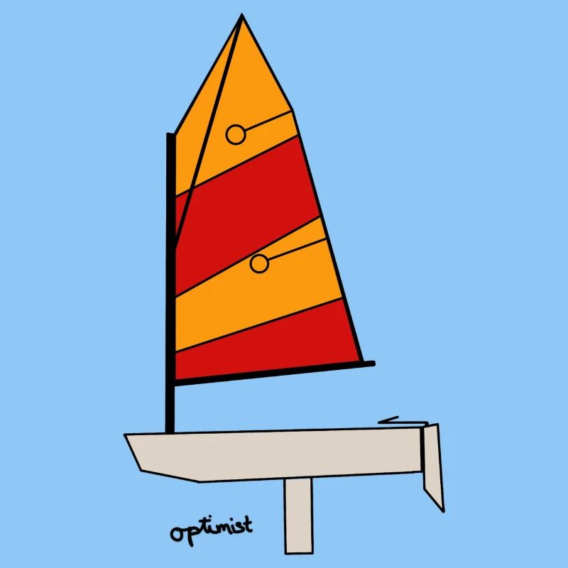 Optimist Segelboot
