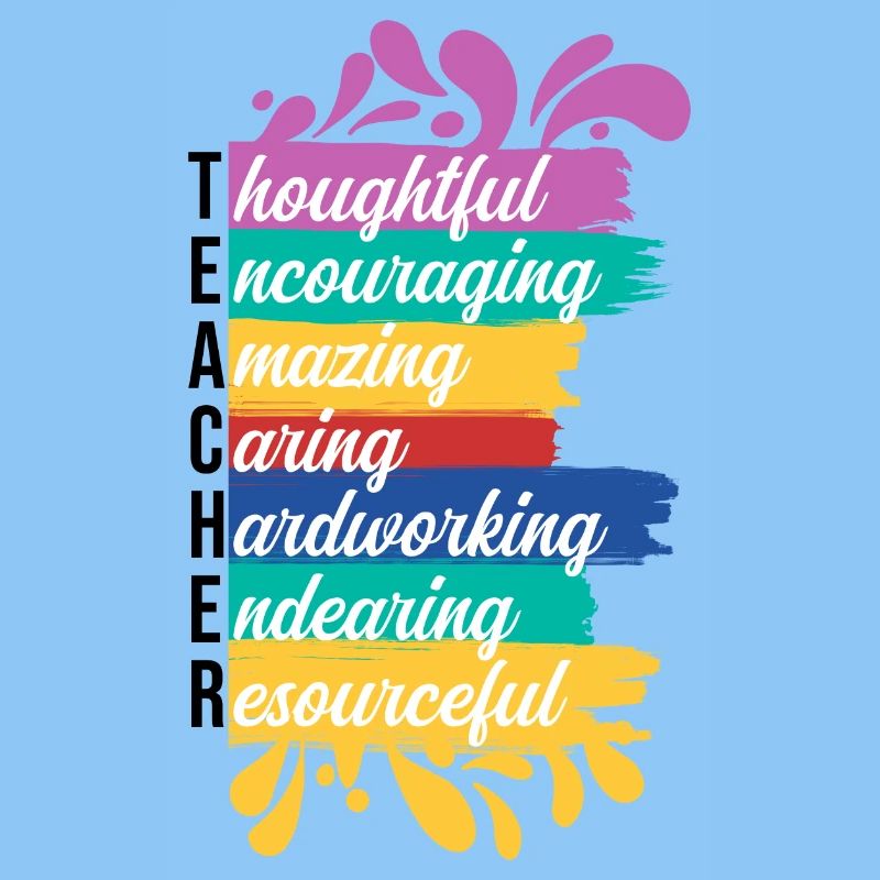 Teacher being