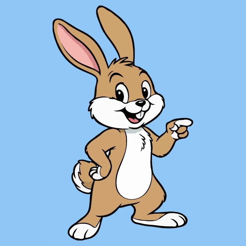 Happy Rabbit Jerry